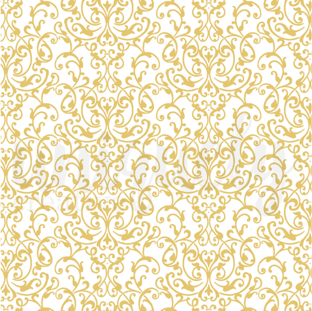Uniquely Creative Damask Foil Acetate