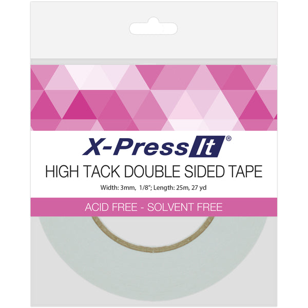 X-Press It 1/8’ High Tack Tape 50m roll