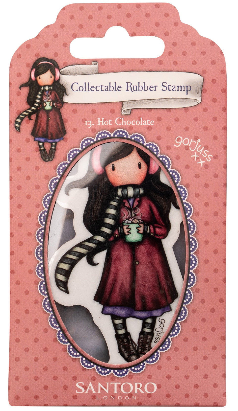 Studio Light Gorjuss Nr. 517 - Hot Chocolate Stamp