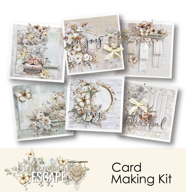 Uniquely Creative Card Making Kit - Bohemian Escape