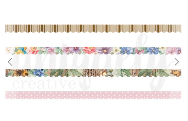 Uniquely Creative Botanical Washi Tape Combo
