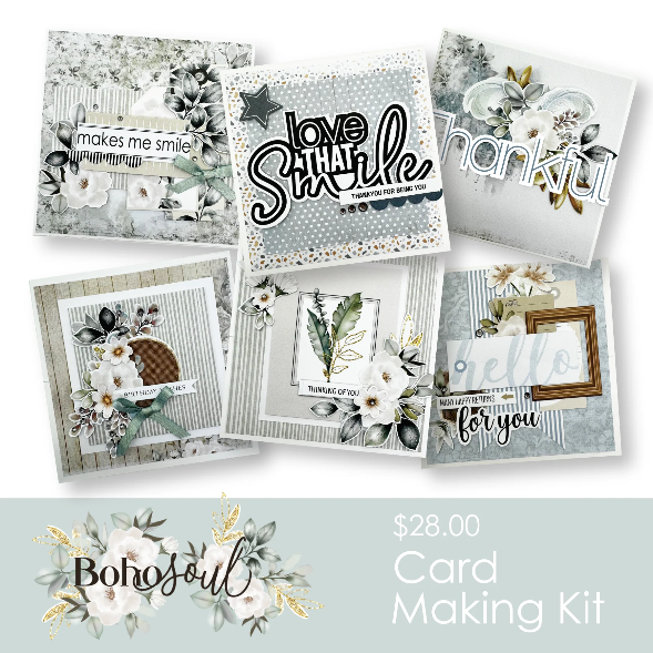 Uniquely Creative Boho Soul Cardmaking Kit