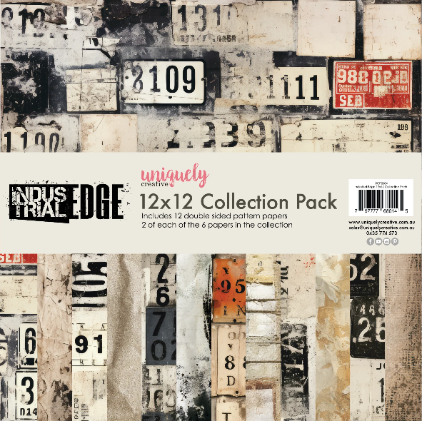 Uniquely Creative Industrial Edge 12x12 Collection Pack