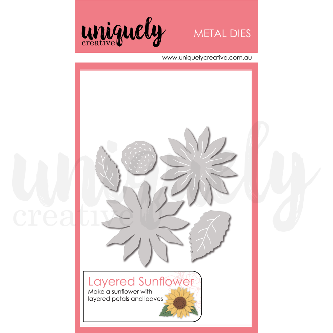 Uniquely Creative Layered Sunflower Die