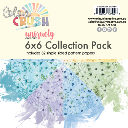 Uniquely Creative Colour Crush 6x6 Collection Pack
