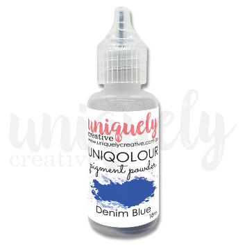 UNIQOLOUR Pigment Powder – Denim Blue (18ml)