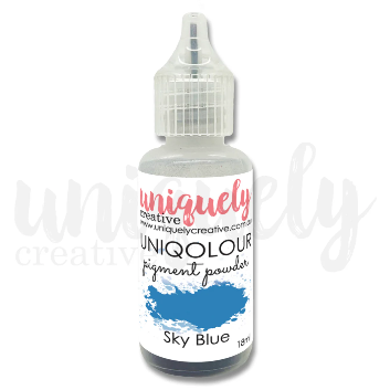 UNIQOLOUR Pigment Powder – Sky Blue (18ml)