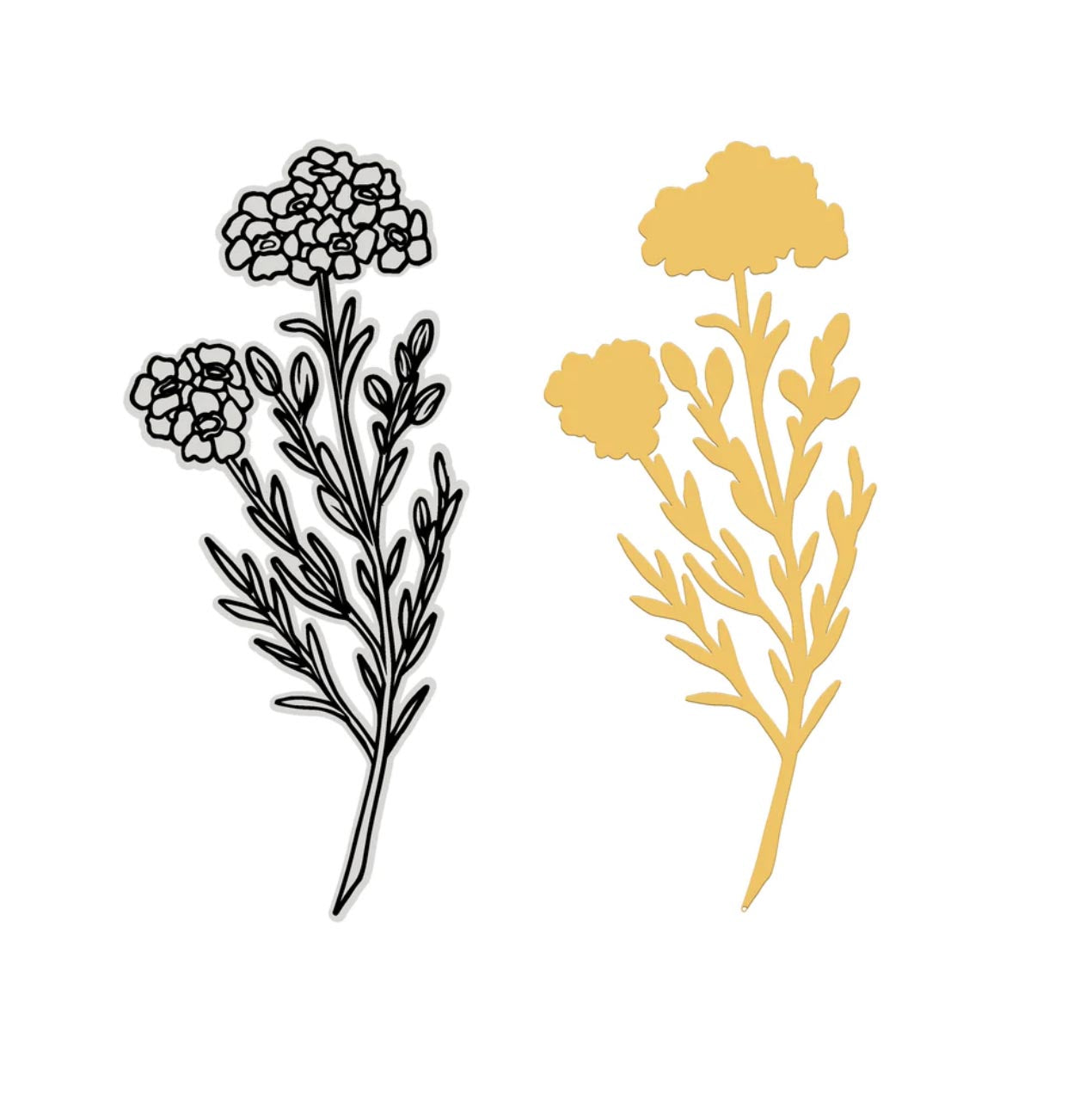 Couture Creations Aust Natural Beauties-Wax Flower Stamp and Die