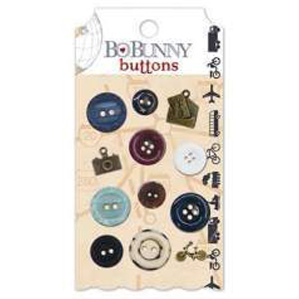 Bo Bunny Detour Buttons