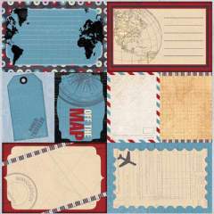 Bo Bunny Detour Cut Outs Paper