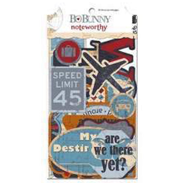 Bo Bunny Detour Noteworthy