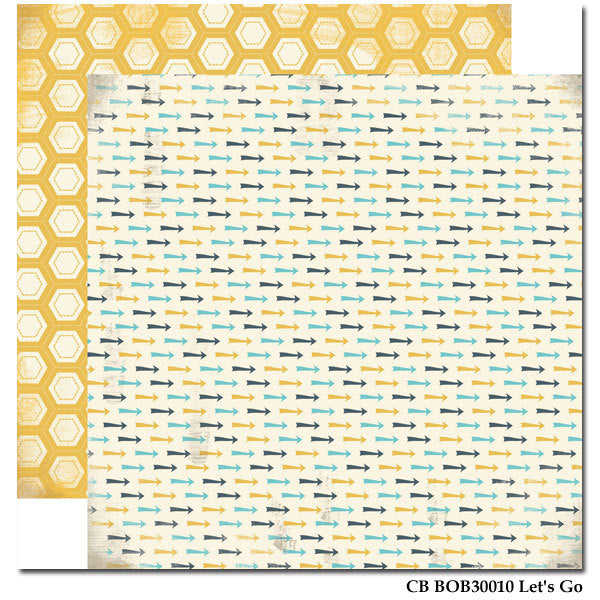 Carta Bella - Boy Oh Boy 'Lets Go' Paper