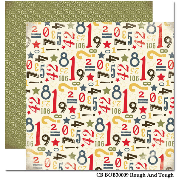 Carta Bella - Boy Oh Boy 'Rough and Tough' Paper