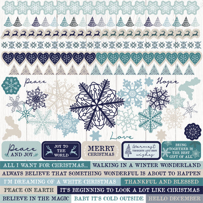 Kaisercraft Wonderland Sticker Sheet