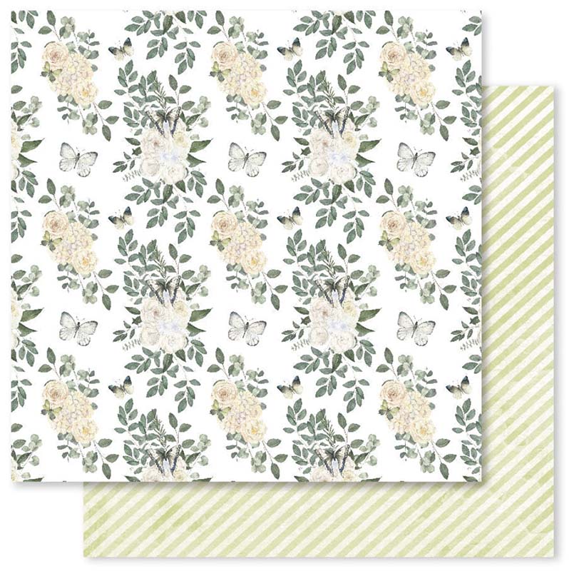 Paper Rose Studio - Butterfly Garden-F- 12x12 Pattern Paper