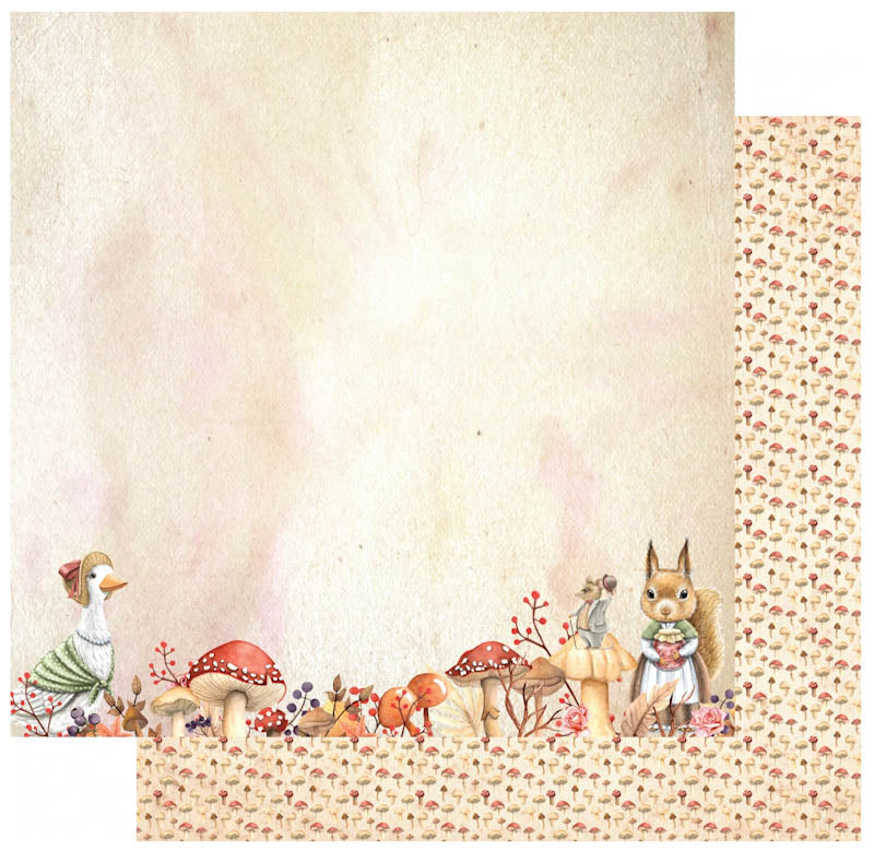 Uniquely Creative The Story Garden - Woodlands 12x12 Pattern Paper