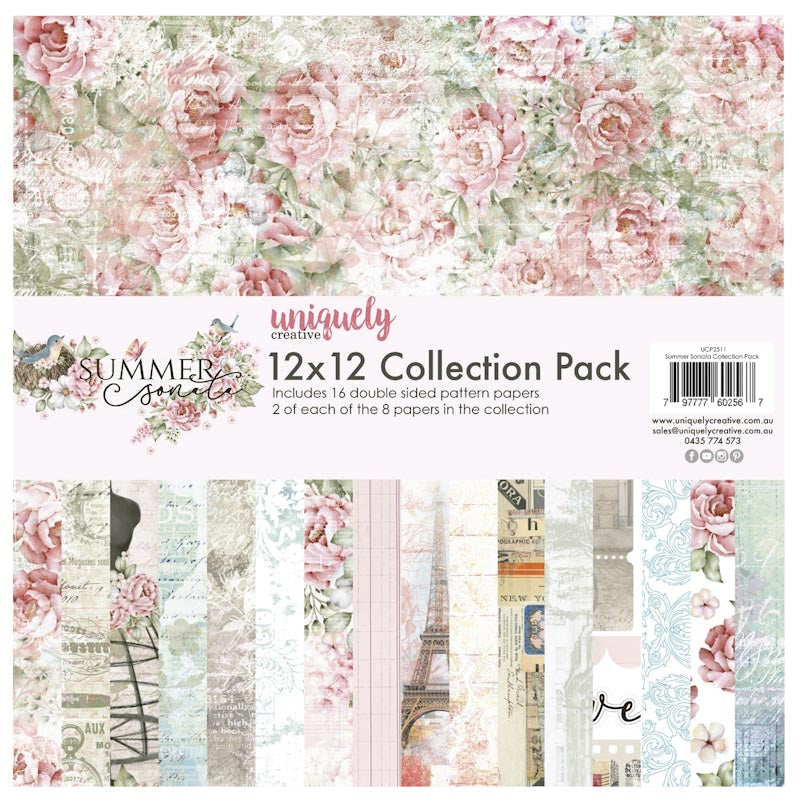 Uniquely Creative-Summer Sonata 12x12 Collection Pack