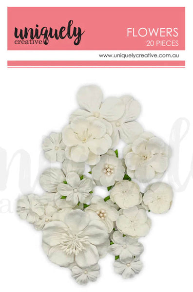 Uniquely Creative Flowers - White