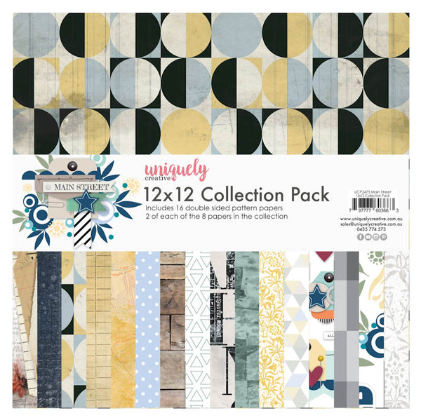 Uniquely Creative - Main Street 12x12 Collection Pack