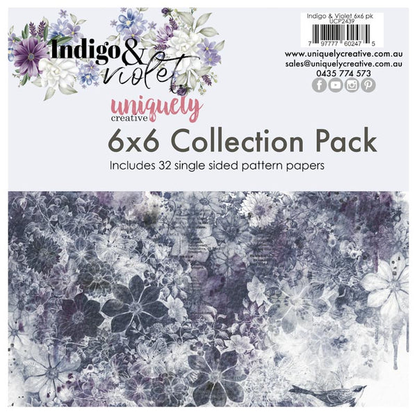 Uniquely Creative Indigo & Violet 6x6 Collection Pack