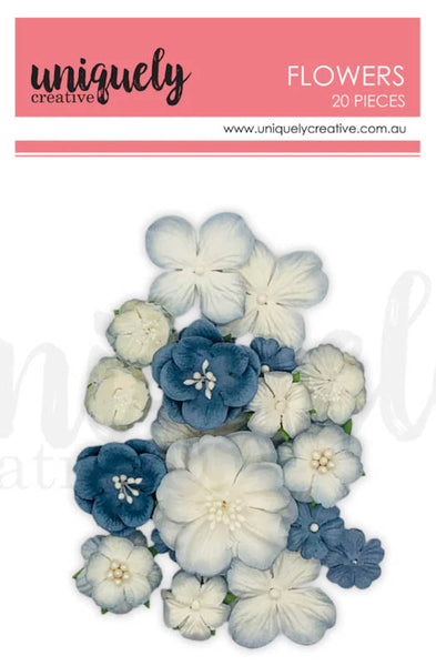 Uniquely Creative Flowers - Dusty Blue