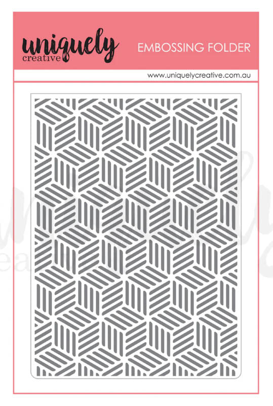 Uniquely Creative Mesmerise Embossing Folder