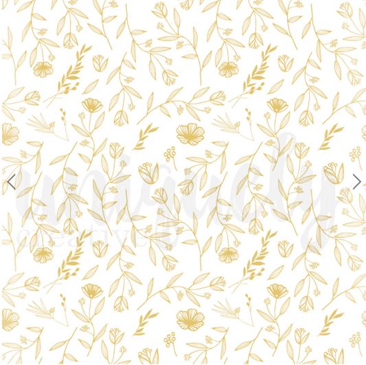 Uniquely Creative Botanical Foil Acetate