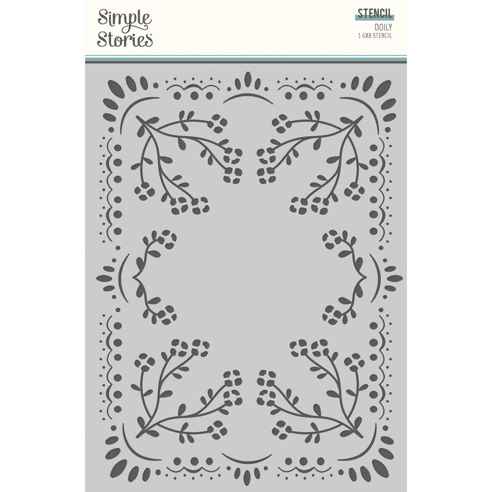 Simple Stories Remember Stencil