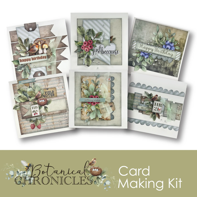 Uniquely Creative Card Making Kit - Botanical Chronicles