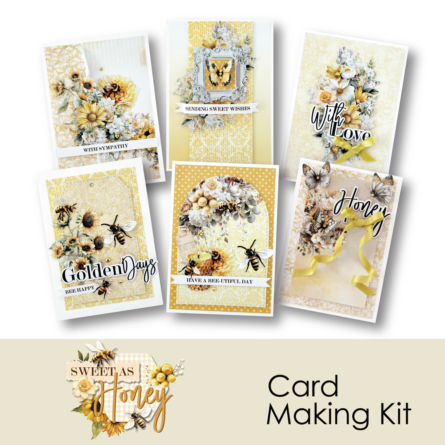 Uniquely Creative Sweet as Honey Cardmaking Kit
