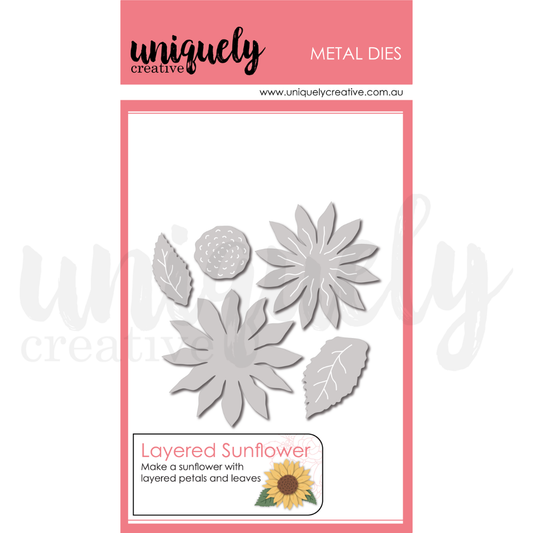 Uniquely Creative Layered Sunflower Die