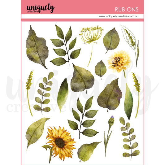 Uniquely Creative Nature Rub Ons