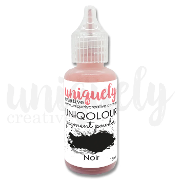 UNIQOLOUR Pigment Powder – Noir (18ml)