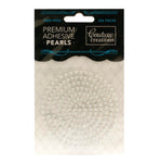 Couture Creations Adhesive Pearls - Stunning Silver 3mm - 206pc