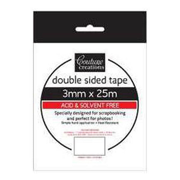 Couture Creations 3mm Double Sided Tape