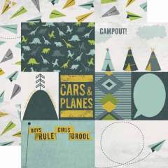 Echo Park Boys Rule Cars & Planes Paper