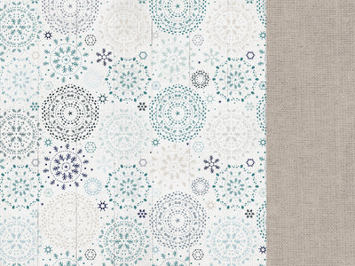 Kaisercraft Wonderland Snowfall Paper