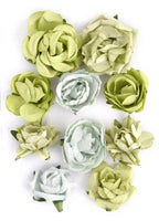 Kaisercraft Paper Blooms - Olive
