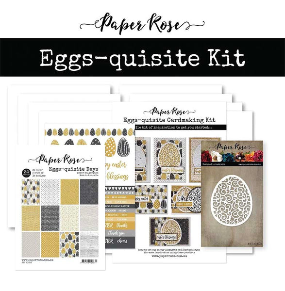 Paper Rose Studio Eggs-quisite Cardmaking Kit