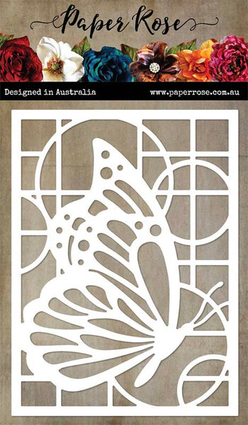 Paper Rose Studio Geo Butterfly Coverplate Cutting Die
