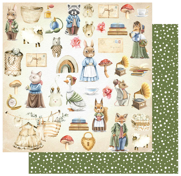 Uniquely Creative The Story Garden - Characters 12x12 Pattern Paper