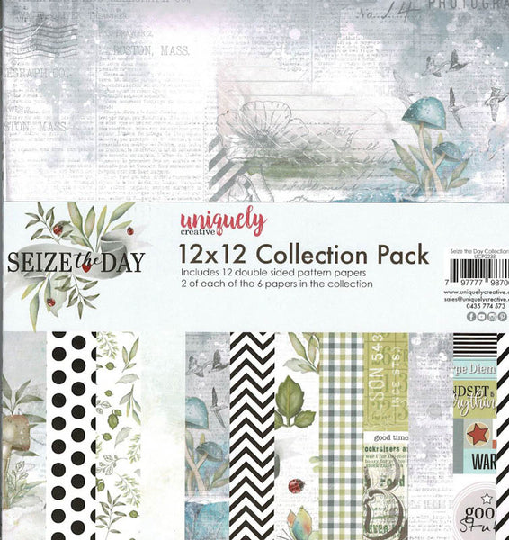 Uniquely Creative Seize The Day 12x12 Paper Collection Pack
