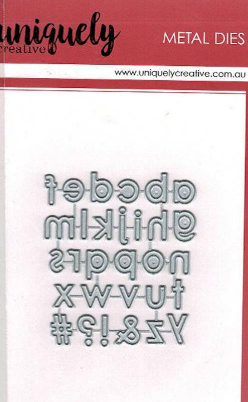 Uniquely Creative Tiny Lowercase Alpha Die